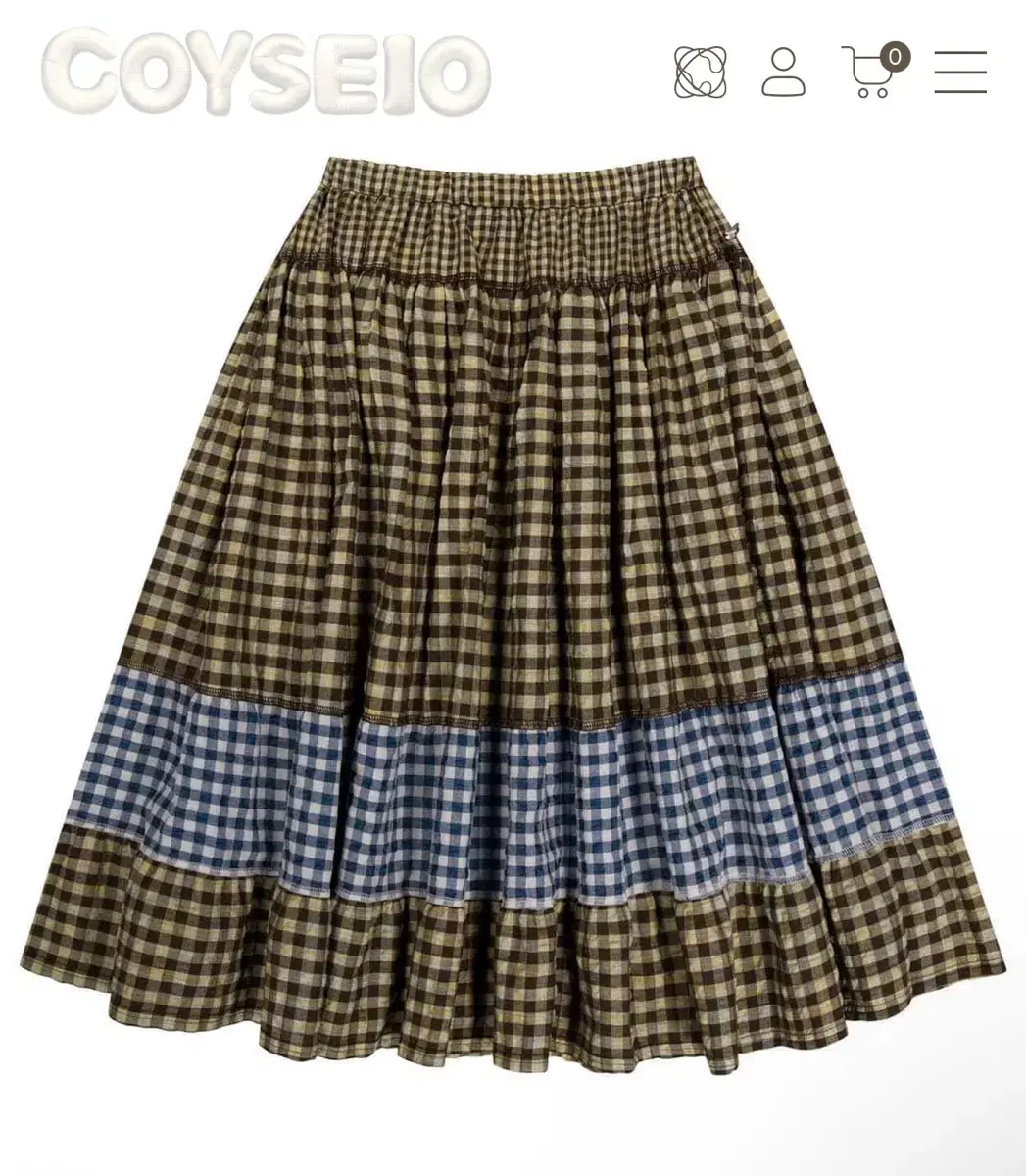 코이세이오 FLOWER PINTUCK SKIRT CHARCOAL 0사이즈 | 브랜드 중고거래